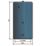 Gledhill Indirect Vented  Hot Water Cylinder 96Ltr 900mm x 400mm