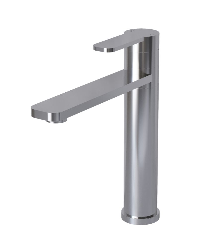 ETAL Servan Single Lever Kitchen Mixer Tap Polished Chrome Screwfix