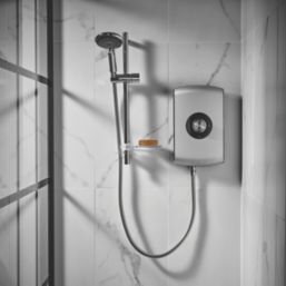 Triton Amore Brushed Steel 9.5kW  Electric Shower
