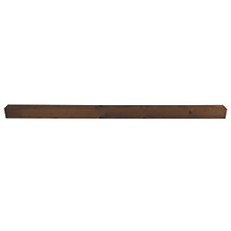Forest Golden Brown Fence Posts 100mm x 100mm x 2400mm 4 Pack