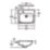 Armitage Shanks Portman 21 Wash Basin 1 Tap Hole 423mm