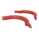 Flymo FLY5130896003  Orange Levers 2 Pack