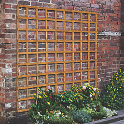 Forest  Softwood Square Trellis 6' x 6' 5 Pack