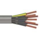 Time 7-Core YY Grey 0.75mm²  Unscreened Control Cable 1m Coil