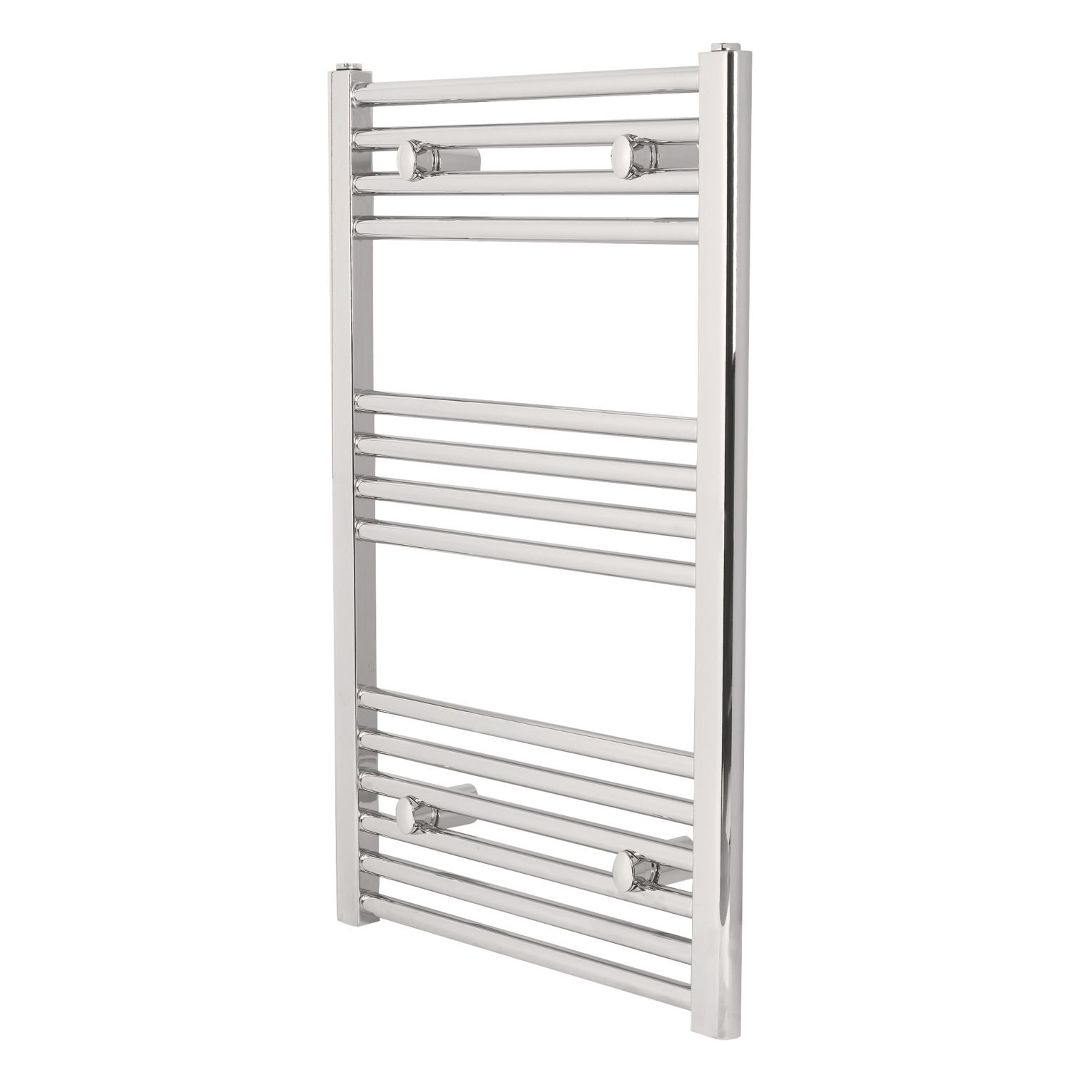 Towelrads 800mm x 500mm 774BTU Chrome Flat Towel Radiator (726RY)