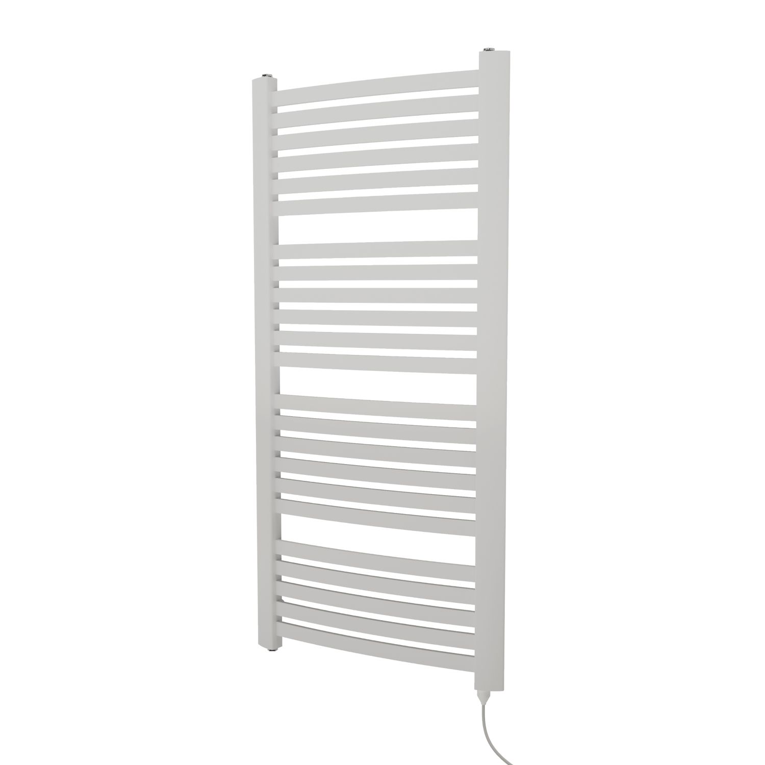 Ximax 1215mm x 580mm 2048BTU White Flat Electric Towel Radiator (726TP)