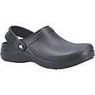 Skechers SK200092EC Riverbound Metal Free  Slip-On Non Safety Shoes Black Size 6