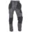 CAT Essentials Stretch Knee Pocket Trousers Grey 34" W 32" L