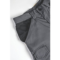 CAT Essentials Stretch Knee Pocket Trousers Grey 34" W 32" L