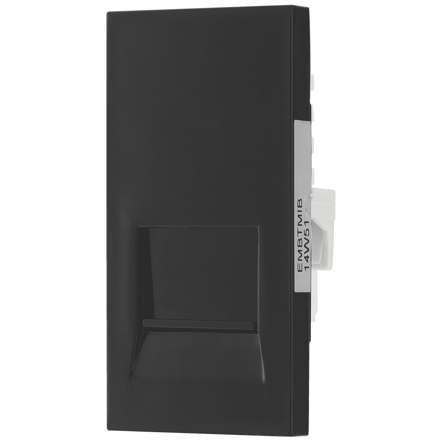 British General Modular Master Telephone Socket Black (726XF)