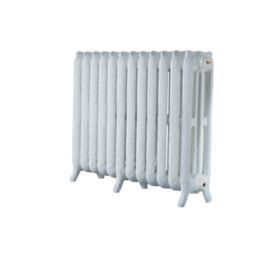 Arroll 760mm x 994mm 5896BTU White Cast Iron 3 Column Radiator