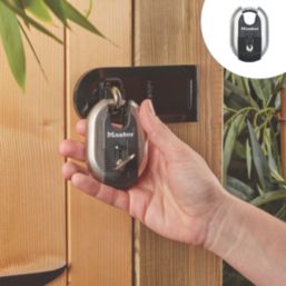 Master Lock Excell  Weatherproof Closed Shackle Disc Padlock Steel 60mm