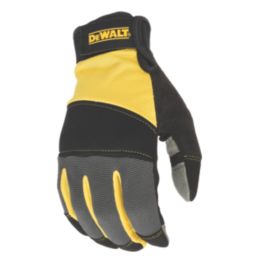 DEWALT Performance Full Finger Gloves Black / Yellow / Grey Medium