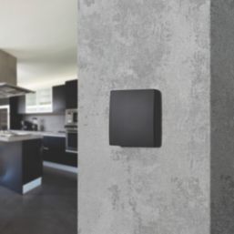 Culina  1-Gang Kinetic Switch Black