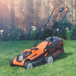 LawnMaster CLMF2434G-01 24V 2 x 4.0Ah Lithium MX Brushless Cordless 34cm Rotary Lawn Mower