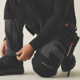 Regatta 4Tex Stretch Holster Trousers Slate Grey / Black 46" W 29" L