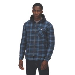 Regatta Siege  Shirt Jacket Navy Check Large 41.5" Chest