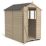 Forest  4' x 6' (Nominal) Apex Overlap Timber Shed with Assembly