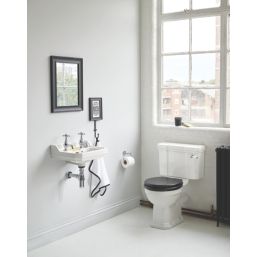 Ideal Standard Waverley  Toilet Seat MDF Black