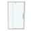 Ideal Standard I.life Framed Rectangular Pivot Shower Door Silver 1200mm x 2005mm