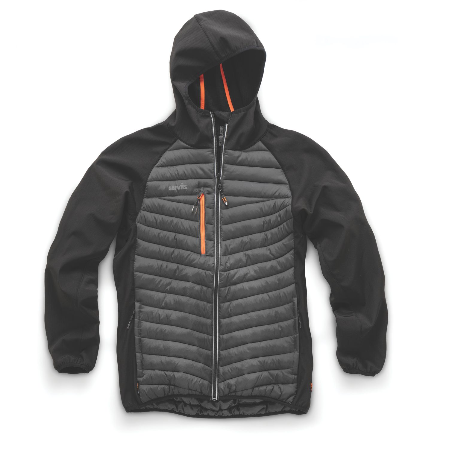 Scruffs Trade Thermo Work Jacket Black Large 44" Chest (727KV)