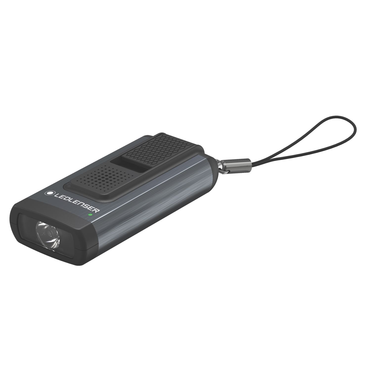 LEDlenser K6R Safety Rechargeable LED Keyring Torch Black 200lm (727RH)