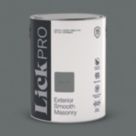 LickPro 5Ltr Smooth Grey 07 Masonry Paint