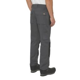 Dickies  Multi Pocket Utility Work Trousers Charcoal 38" W 32" L