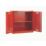 Barton  1-Shelf Pesticide Cabinet Red 915mm x 457mm x 915mm