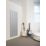 Ignite 1800mm x 558mm 4385BTU Matt Chrome Vertical Designer Radiator