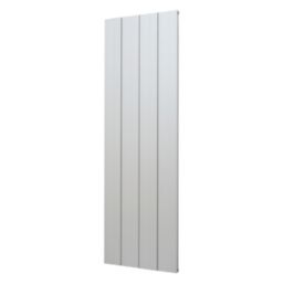 Ignite 1800mm x 558mm 4385BTU Matt Chrome Vertical Designer Radiator