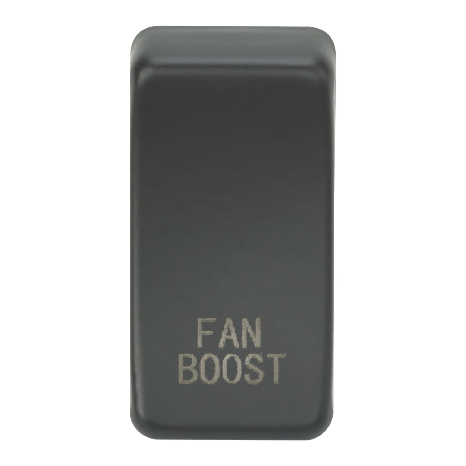 Knightsbridge 'FAN BOOST' Switch Cover Anthracite (728CR)