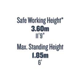 Werner TradePRO D-Rung  2.95m Extension Ladder