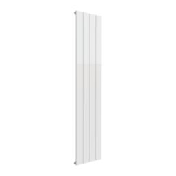 Reina Casina Single 1800mm x 375mm 2948BTU White Vertical Designer Radiator