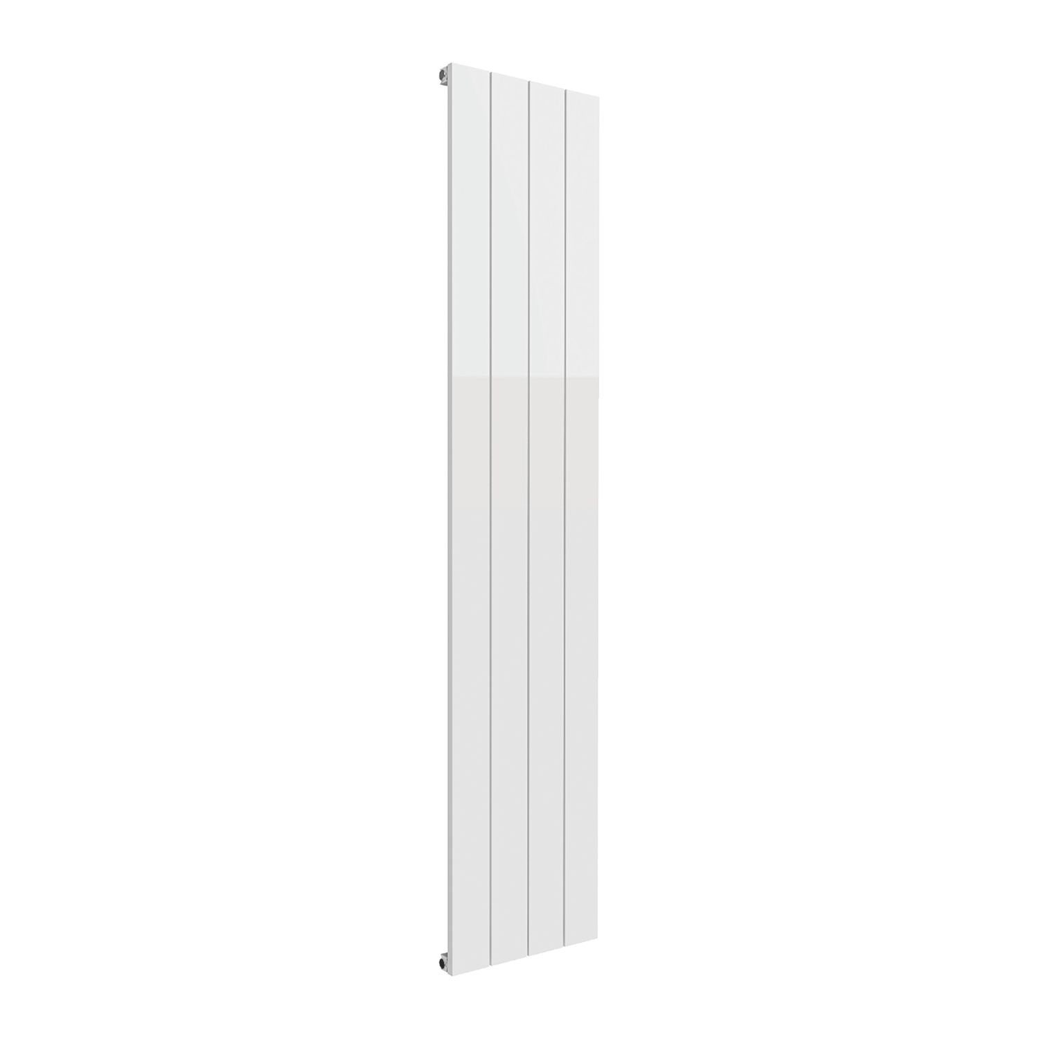 Reina Casina Single 1800mm x 375mm 2948BTU White Vertical Designer Radiator (728EE)