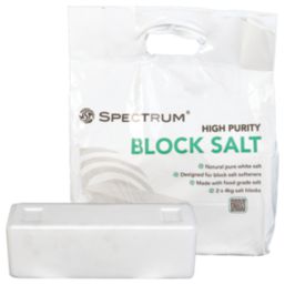 Spectrum  Water Softener Salt Block 2 x 4kg