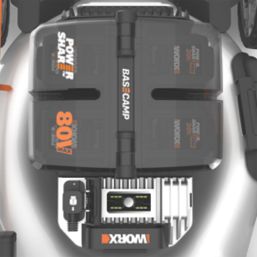 Worx Nitro 80V 4 x 4.0Ah Lithium PowerShare Brushless Cordless