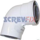 Baxi 5112406 93 DEGREE BEND CONCENTRIC