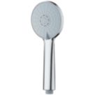 Swirl  Shower Handset Chrome 100mm x 244mm