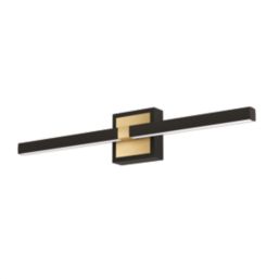 Eglo Peguera LED Wall Light Black 11W 1165lm