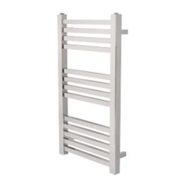 Towelrads Square Bar Designer Towel Radiator 800mm x 450mm Chrome 7.15BTU