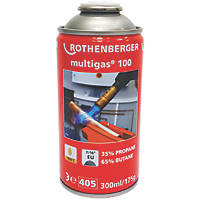 Rothenberger Butane/Propane Mix Butane / Propane Mixed Gas Cylinder 175g