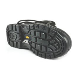 Site Onyx Size 11  Black Waterproof Steel Toe Cap Safety Boots
