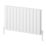 Reina Loco Double 600mm x 1040mm 3864BTU White Horizontal Designer Radiator