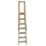 Lyte Fibreglass 2.43m 7 Step Platform Step Ladder With Handrail