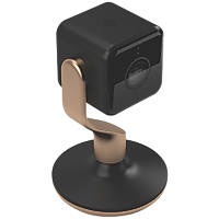 Hive View Mains-Powered Black Wireless 1080p Indoor Square Monitoring Camera