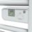 Flomasta Belisama Dry Electric Towel Radiator 980mm x 545mm White 1705BTU