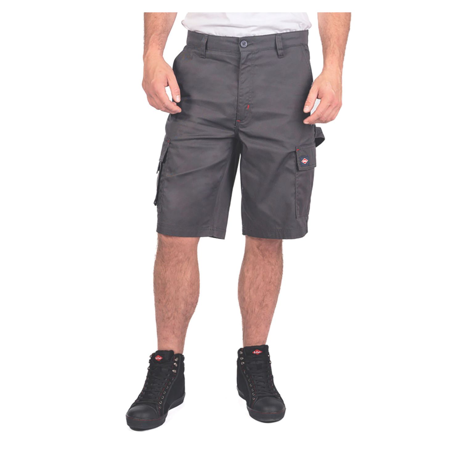 Lee Cooper LCSHO806 Cargo Shorts Grey 42" W (729HU)