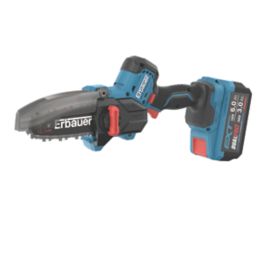 Refurb Erbauer ERI1035PRS 18V 1 x 3.0/6.0Ah Li-Ion EXT Brushless Cordless 12cm Chainsaw