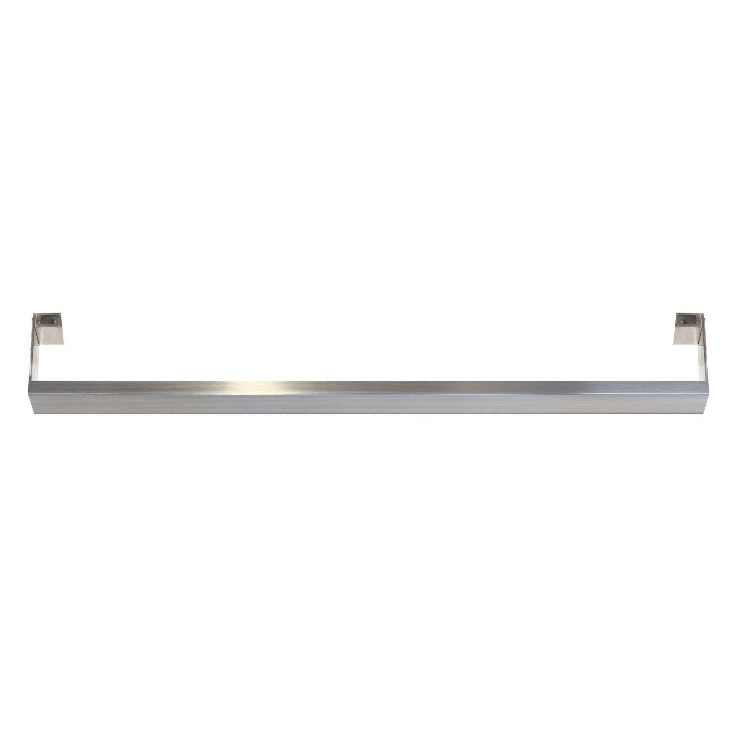 Towelrads Vetro 500mm x 35mm Brushed Stainless Steel Radiator Towel Hanger (729RY)